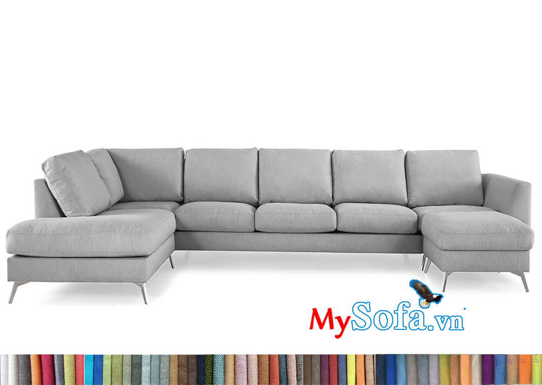 Kiểu ghế sofa đơn giản nhưng hiện đại và phù hợp