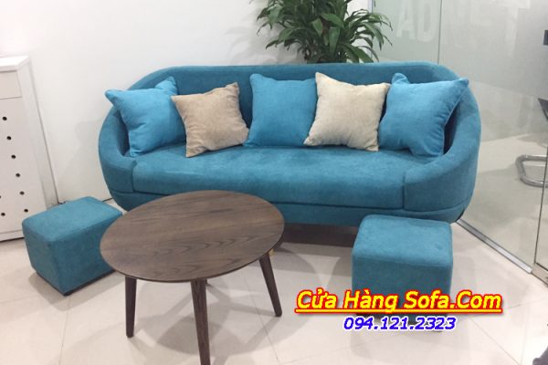 Ghế sofa văng nỉ nhỏ hiện đại cho phòng khách SFD135