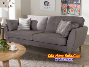 Mẫu sofa văng nỉ đẹp kích thước nhỏ cho phòng khách SFN156
