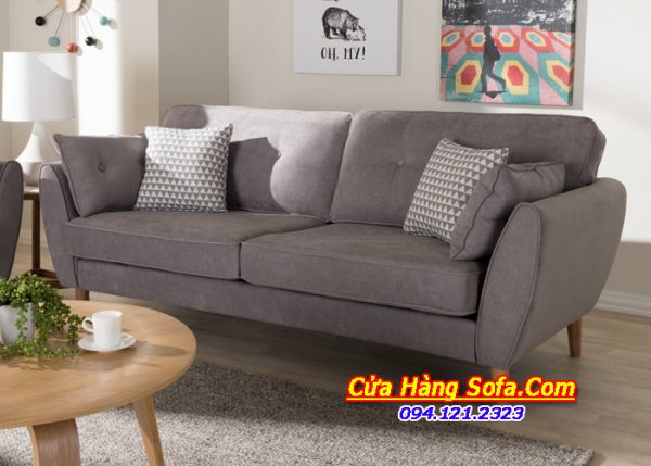 Mẫu sofa văng nỉ đẹp kích thước nhỏ cho phòng khách SFN156