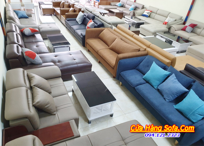 Hình ảnh thực tế của hàng sofa tại Long Biên, Hà Nội