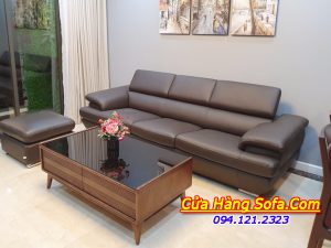 Mẫu sofa văng da thông minh cho phòng khách AmiA SFD 257