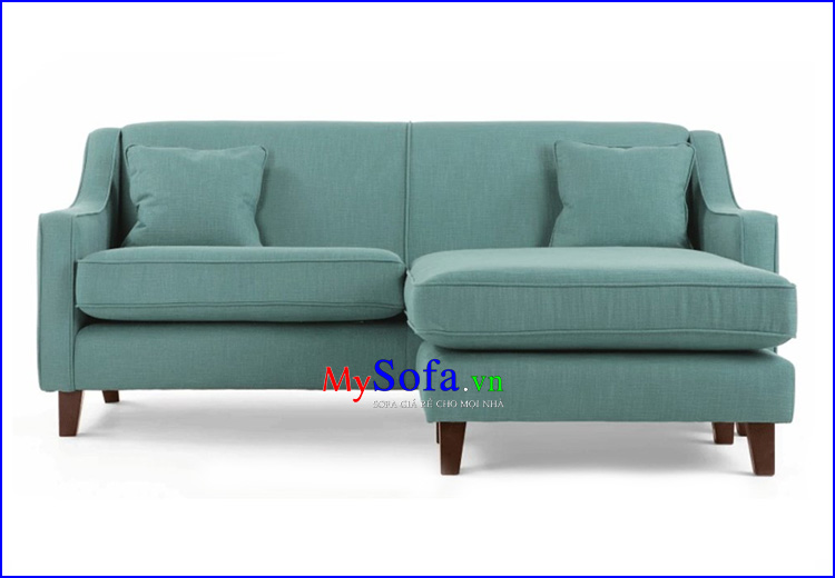 Mẫu ghế sofa góc nỉ cho phòng khách kích thước nhỏ SFN151937