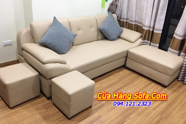 Ghế sofa văng nhỏ đẹp cho phòng khách chung cư SFD099